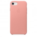 Кожаный чехол для iPhone 8/7 - цвет "бледно‑розовый"