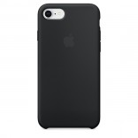 Силиконовый чехол для iPhone 8/7 - цвет "чёрный"