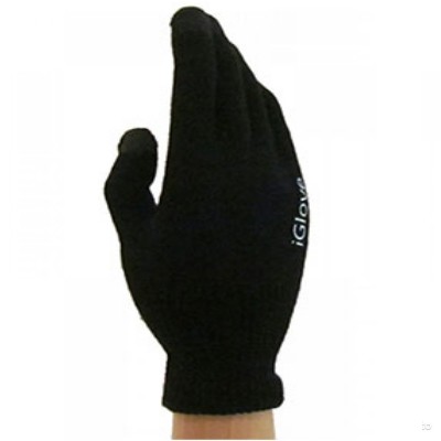 Перчатки iGlove (черные) Перчатки, которые не нужно снимать для использования Вашим iPhone или iPad