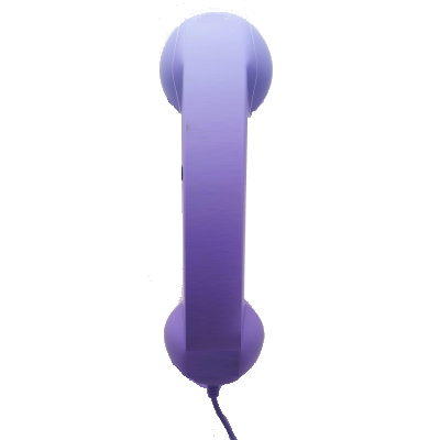 Трубка Yubz Retro Handset - Purple Трубка-гарнитура Yubz Retro Handset Artist Collection. Это уникальный аксессуар для iPhone/iPad/iPod/Mac в виде стильной ретро трубки. 