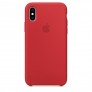 Силиконовый чехол для iPhone X - цвет «красный» - 