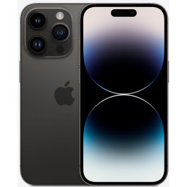 iPhone 14 Pro Max 1TB eSIM Space Black (MQ923) Як і в попередньому поколінні, iPhone 14 Pro Max – найбільший та автономний смартфон лінійки «Pro». Діагональ дисплея пристрою складає 6,7 дюймів, виконаний за технологією OLED Super Retina XDR. Саме на дисплеї видно найбільшу інновацію 2022 року у смартфонах Apple для покращення взаємодії з користувачем – «Dynamic Island». Цю фішку можна позначити сучасним обіграванням фронтальних датчиків FaceID та оновленою 12 Мп селфі-камери з автофокусом. Дизайн смартфона не зазнав змін, збільшився тільки майданчик під тильні камери і додалося нове забарвлення Deep Purple iPhone 14 Pro Max - обладнано абсолютно новою 48 Мп основною камерою з апертурою ƒ/1.78 удосконаленою за всіма характеристиками. Процесор традиційно теж оновився і тепер це Apple A16 Bionic, продуктивності якого вистачить на багато років вперед.