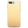 Чехол Baseus Simple Series Transparent для iPhone 8 Plus / 7 Plus (золотистый) - 