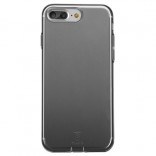 Чехол Baseus Simple Series Transparent для iPhone 8 Plus / 7 Plus (серый)