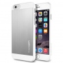 SGP iPhone 6 кейс Aluminium Fit Satin Silver - 
