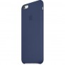 Кожаный кейс для iPhone 6 Plus - синий - 