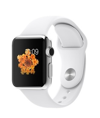 38mm Apple Watch Series 1 Silver (MNNG2) 38mm Apple Watch Series 1 Silver (MNNG2) Aluminum Case with White Sport Band
