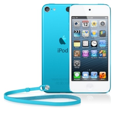 iPod touch 64 Gb - голубой Мультимедийный плеер Apple iPod Touch 5-го поколения с 64 Гигабайтами встроенной памяти.