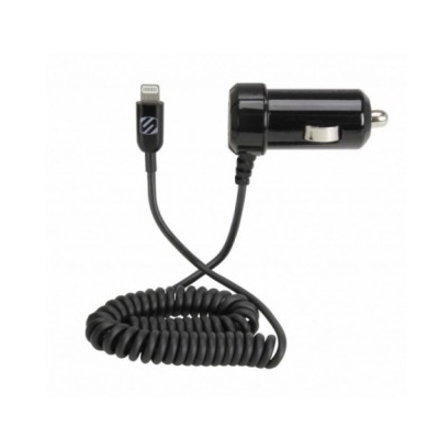 Авто зарядка Scosche strikeDrive 12W (2.4A) Aвтомобильное зарядное устройство для iOS-гаджетов (iPhone, iPad, iPod) с Lightning портом. Выходная мощность 12W (2.4A) [i2c12].