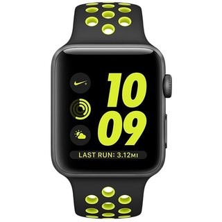 38mm Apple Watch Nike+ Space Gray (MP082) 38mm Apple Watch Nike+ Space Gray Aluminum Case with Black/Volt Nike Sport Band  (MP082)