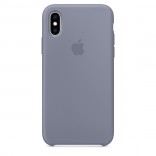 Силиконовый чехол для iPhone XS -цвет «тёмная лаванда»