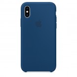Силиконовый чехол для iPhone XS - цвет «морской горизонт»