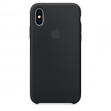 Силиконовый чехол для iPhone XS - цвет "чёрный"