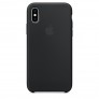Силиконовый чехол для iPhone XS - цвет "чёрный" - 