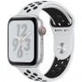 Apple Watch Series 4 Nike+ (eSIM) 44mm Silver Aluminium - 