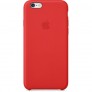 Кожаный кейс для iPhone 6 - красный - 