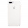 Силиконовый чехол для iPhone 8 Plus/7 Plus - цвет белый - 