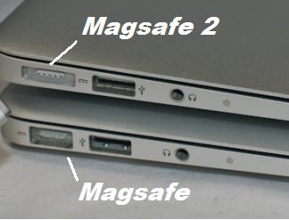 Разница Magsafe и magsafe 2