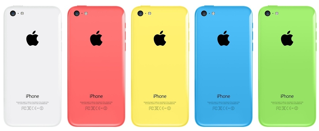 iPhone 5C все цвета