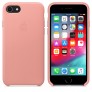 Кожаный чехол для iPhone 8/7 - цвет "бледно‑розовый" - 