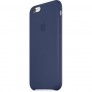 Кожаный кейс для iPhone 6 - синий - 