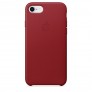 Кожаный чехол для iPhone 8/7 - цвет "красный" - 