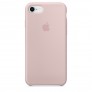 Силиконовый чехол для iPhone 8/7 - цвет «розовый песок» - 