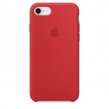 Силиконовый чехол для iPhone 8/7 - цвет "красный"