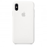 Силиконовый чехол для iPhone X - цвет "белый"