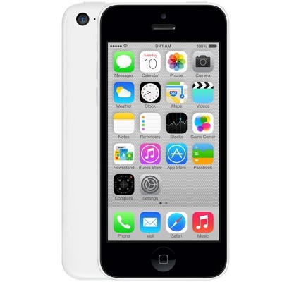 iPhone 5C 16 Gb - белый Apple iPhone 5C [NeverLock] белого цвета с твердым пластиковым корпусом - это телефон, где продуманно все. Каждая деталь, даже палитра Главного экрана и обоев гармонично сочетается с корпусом.
