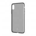 Чехол Baseus Simple Series Transparent для iPhone XS (серый)