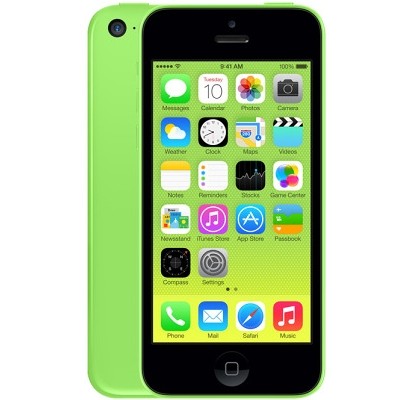 iPhone 5C 16 Gb - зеленый  Apple iPhone 5C (NeverLock) зеленого цвета с твердым пластиковым корпусом - это телефон, где продуманно все. Каждая деталь, даже палитра Главного экрана и обоев гармонично сочетается с корпусом.
