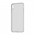 Чехол Baseus Simple Series Transparent для iPhone X (серый)