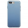 Чехол Baseus Simple Series Transparent для iPhone 8 Plus / 7 Plus (голубой) - 