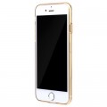 Чехол Baseus Simple Series Transparent для iPhone 8 Plus / 7 Plus (золотистый)
