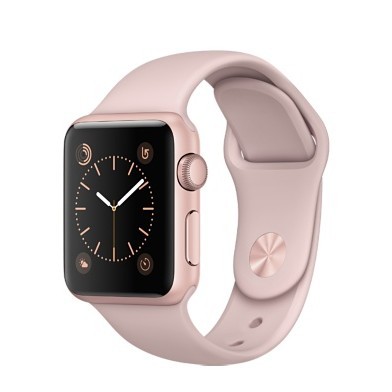 42mm Apple Watch Rose Gold (MQ112)  42mm Apple Watch Series 1 Rose Gold Aluminum Case with Pink Sand Sport Band
