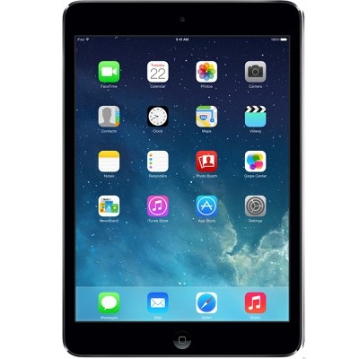 iPad mini 2 Wi-Fi + 4G 16 Gb - черный iPad Mini с дисплеем Retina - второе поколение маленького планшета от Apple с "Ретина" дисплеем, мощным процессором А7 (64-битной архитектурой), и в новом цвете (Space Gray). 
