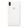 Силиконовый кейс для iPhone Xs Max - цвет "белый" - 