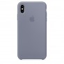 Силиконовый кейс для iPhone Xs Max - цвет «темная лаванда» - 