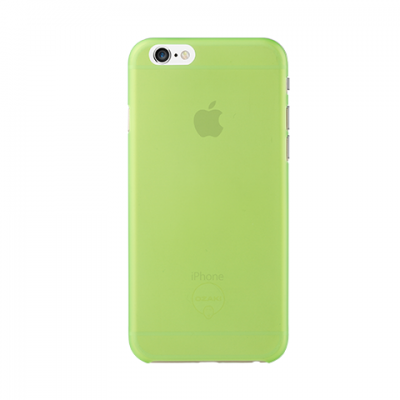Накладка Ozaki O!coat 0.3 Jelly для iPhone 6 - зеленый Полупрозрачная чехол-накладка для смартфона iPhone 6 толщиной 0,3 мм. Защитная пленка для дисплея и салфетка из микрофибры в комплекте.