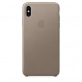 Кожаный чехол для iPhone XS Max - цвет 