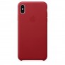 Кожаный чехол для iPhone XS Max - (PRODUCT)RED - 