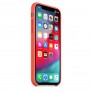 Силиконовый чехол для iPhone XS - цвет «спелый нектарин» - 