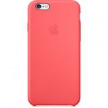 Силиконовый кейс для iPhone 6 - розовый