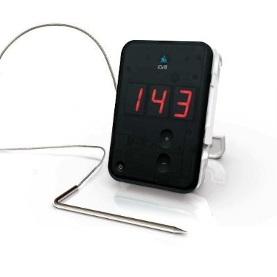 Беспроводной термометр iGrill Cooking 
iGrill Wireless Cooking Thermometer - это уникальный гаджет в своем роде. Он самый инновационный среди кухонных термометров на рынке. Он подключается с помощью Bluetooth к вашему iOS устройству и работает как "личный су-шеф".