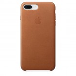 Кожаный чехол для iPhone 8 Plus/7 Plus - цвет "золотисто-коричневый"