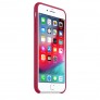 Силиконовый чехол для iPhone 8 Plus/7 Plus - цвет "красная роза" - 