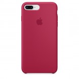 Силиконовый чехол для iPhone 8 Plus/7 Plus - цвет "красная роза"