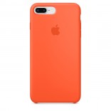 Силиконовый чехол для iPhone 8 Plus/7 Plus - цвет «оранжевый шафран»