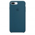 Силиконовый чехол для iPhone 8 Plus/7 Plus - цвет «космический синий»